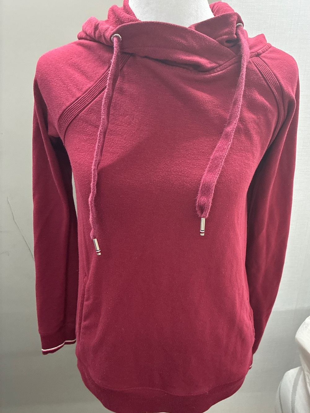 Tommy Hilfiger Red Pullover Hoodie